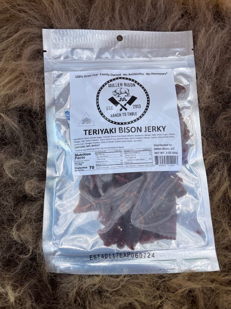 Teriyaki Bison Jerky