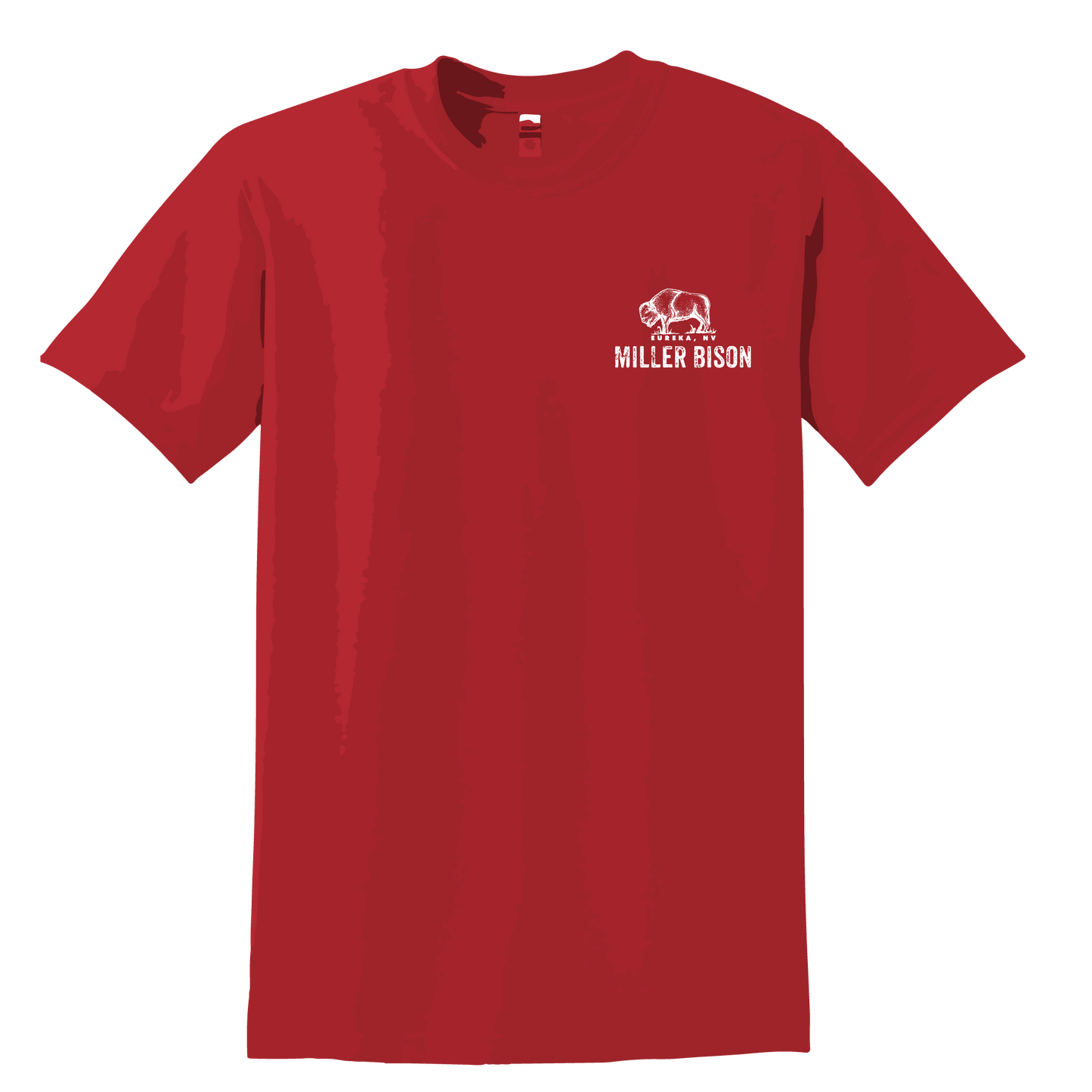 Miller-Bison Miller Bison Short Sleeve T-Shirt - Red