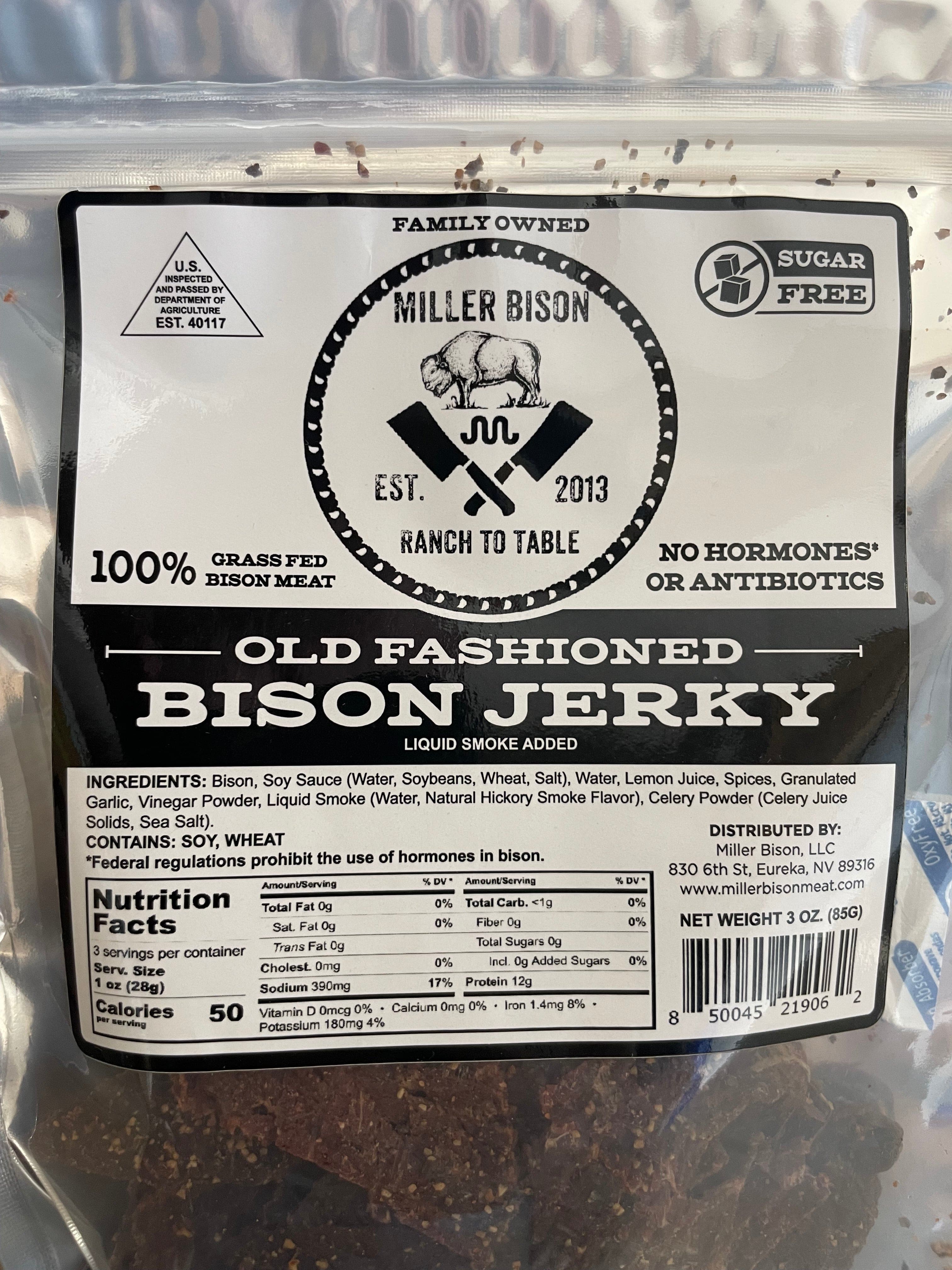 Free Gift: Bison Jerky