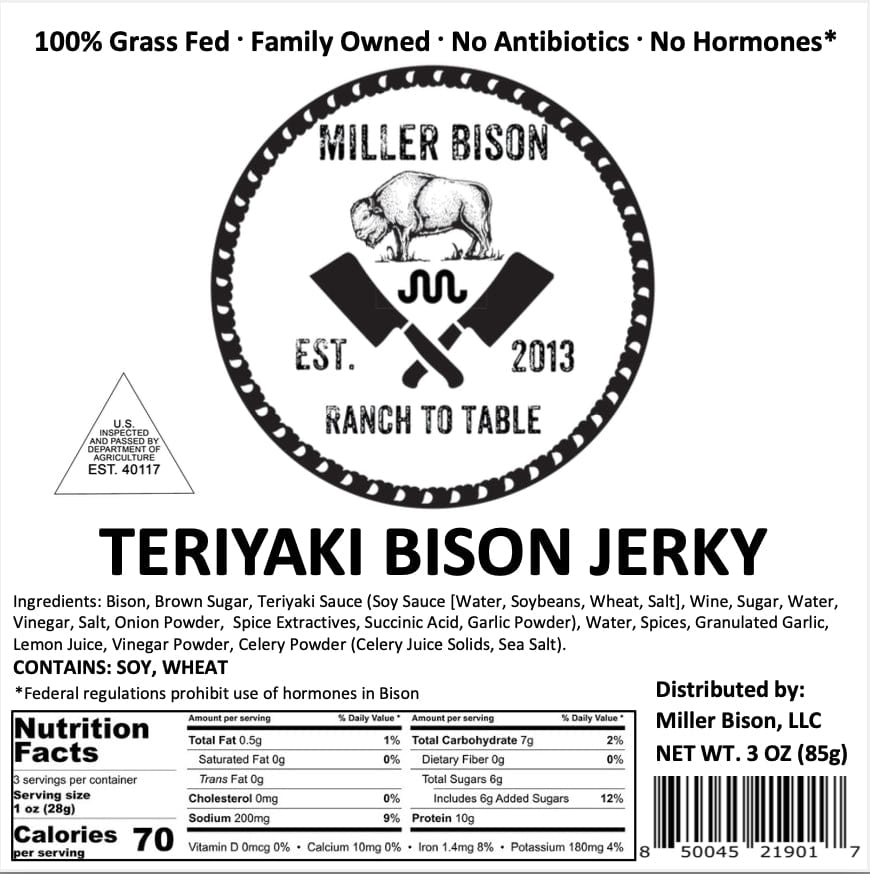 Free Gift: Bison Jerky