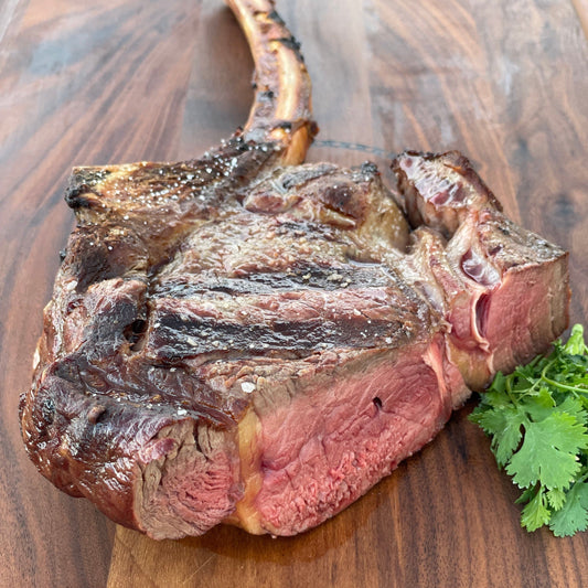 Miller Bison LLC. Bison Meat Tomahawk Steak