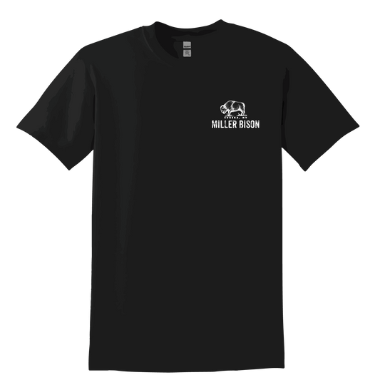 Miller-Bison Miller Bison Short Sleeve T-Shirt - Black