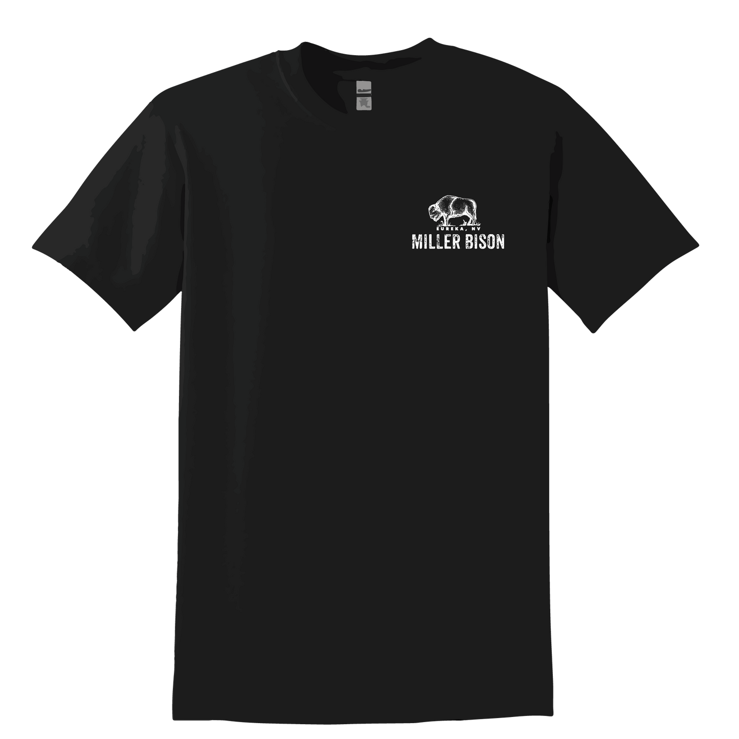 Miller-Bison Miller Bison Short Sleeve T-Shirt - Black