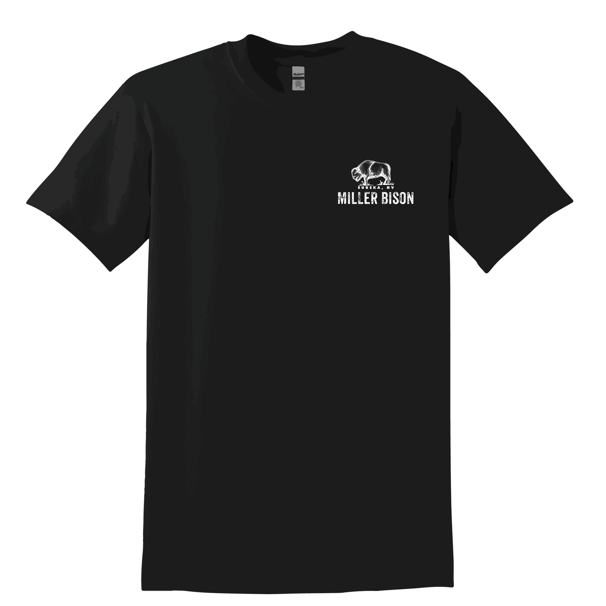 Miller-Bison Miller Bison Short Sleeve T-Shirt - Black