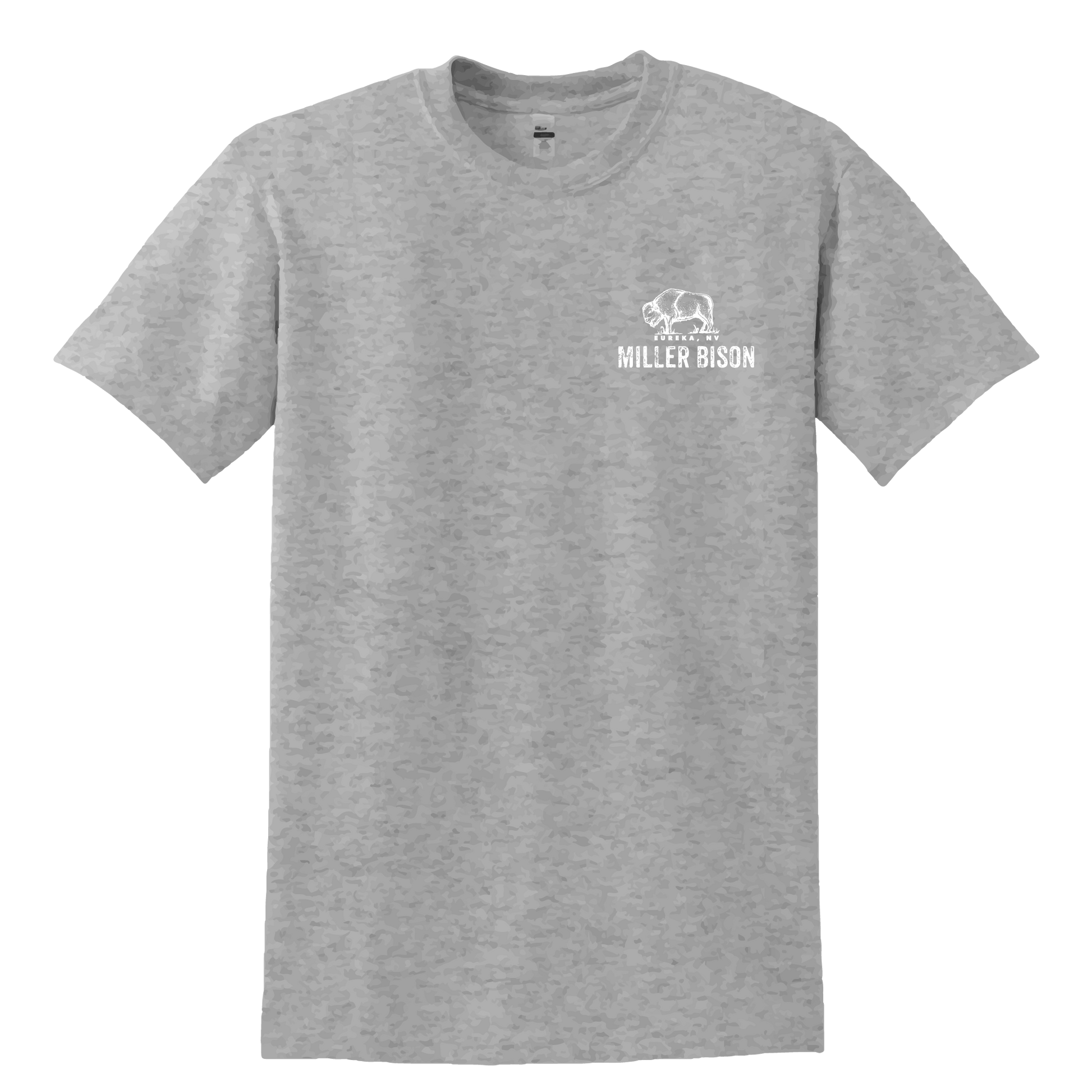 Miller-Bison Miller Bison Short Sleeve T-Shirt - Gray